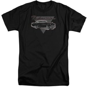 AN OFFCIALLY LICENSED BUICK 1952 ROADMASTER MEN'S TALL FIT T-SHIRT BLACK