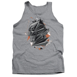 AN OFFCIALLY LICENSED BATMAN VS SUPERMAN DAWN ADULT UNISEX TANK TOP ATHLETIC HEATHER