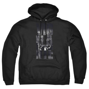 AN OFFCIALLY LICENSED BATMAN V SUPERMAN RAINY VIGLANTE ADULT UNISEX PULLOVER HOODIE BLACK
