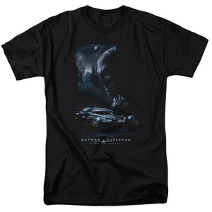 AN OFFCIALLY LICENSED BATMAN V SUPERMAN GOTHAM KNIGHT MEN'S REGULAR FIT T-SHIRT BLACK