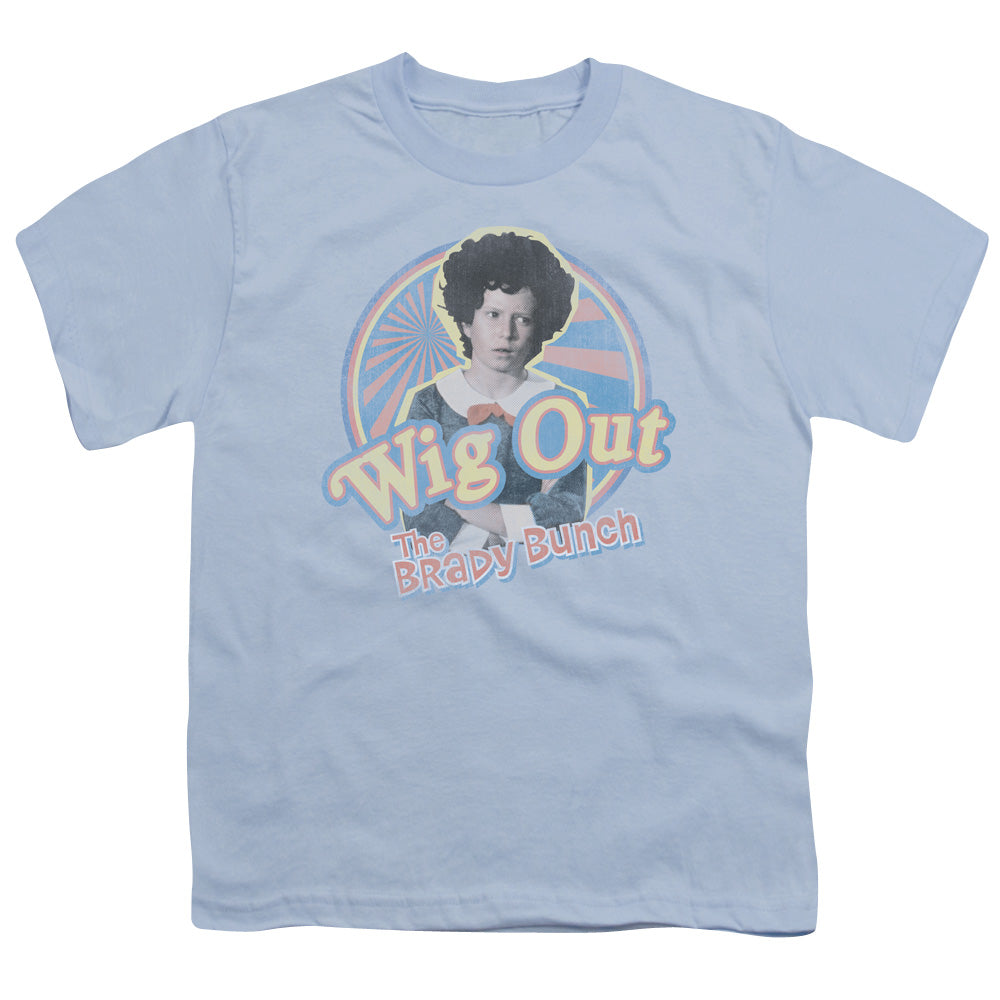 Brady Bunch Wig Out Licensed Kid's T-Shirt (Ages 4-7) SM-LG