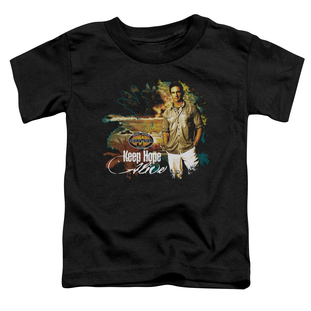 Survivor Keep Hope Alive Licensed Toddler T-Shirt LG