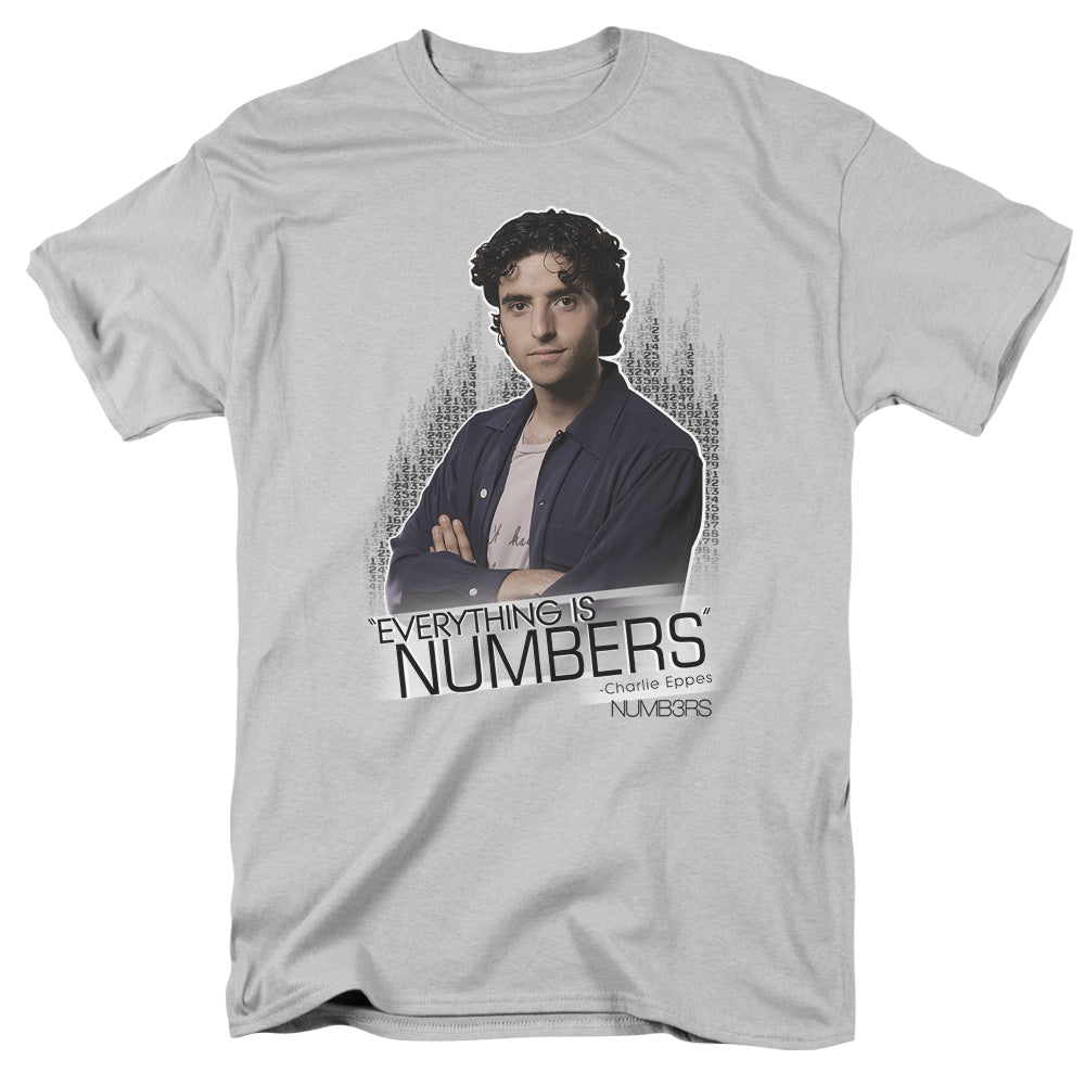Numbers Everything Is Numbers Licensed Adult Unisex T-Shirt Regular Fit Tee LG
