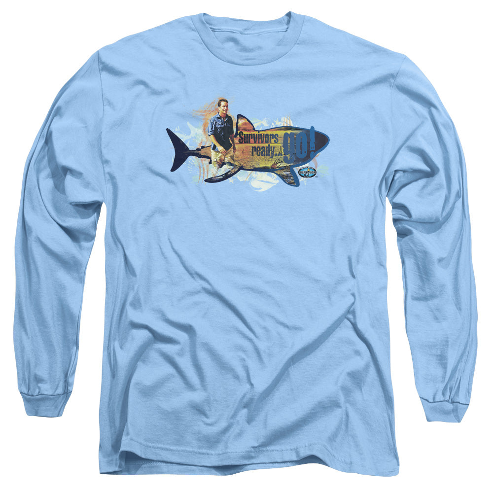 Survivor Ready Go Licensed Adult Unisex Long Sleeve T-Shirt LG
