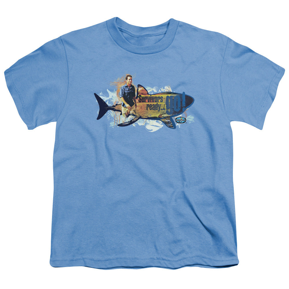 Survivor Ready Go Licensed Kid's T-Shirt (Ages 4-7) SM-LG