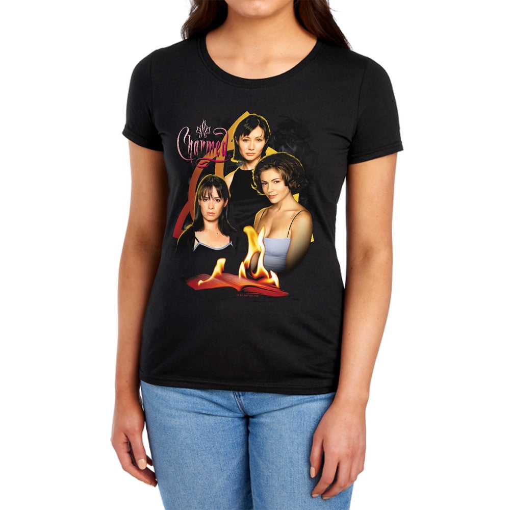 Charmed Original Three Licensed Women's T-Shirt Regular Fit LG