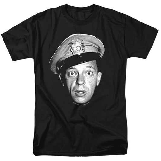 Andy Griffith Barney Head Licensed Adult Unisex T-Shirt Regular Fit Tee SM-2X