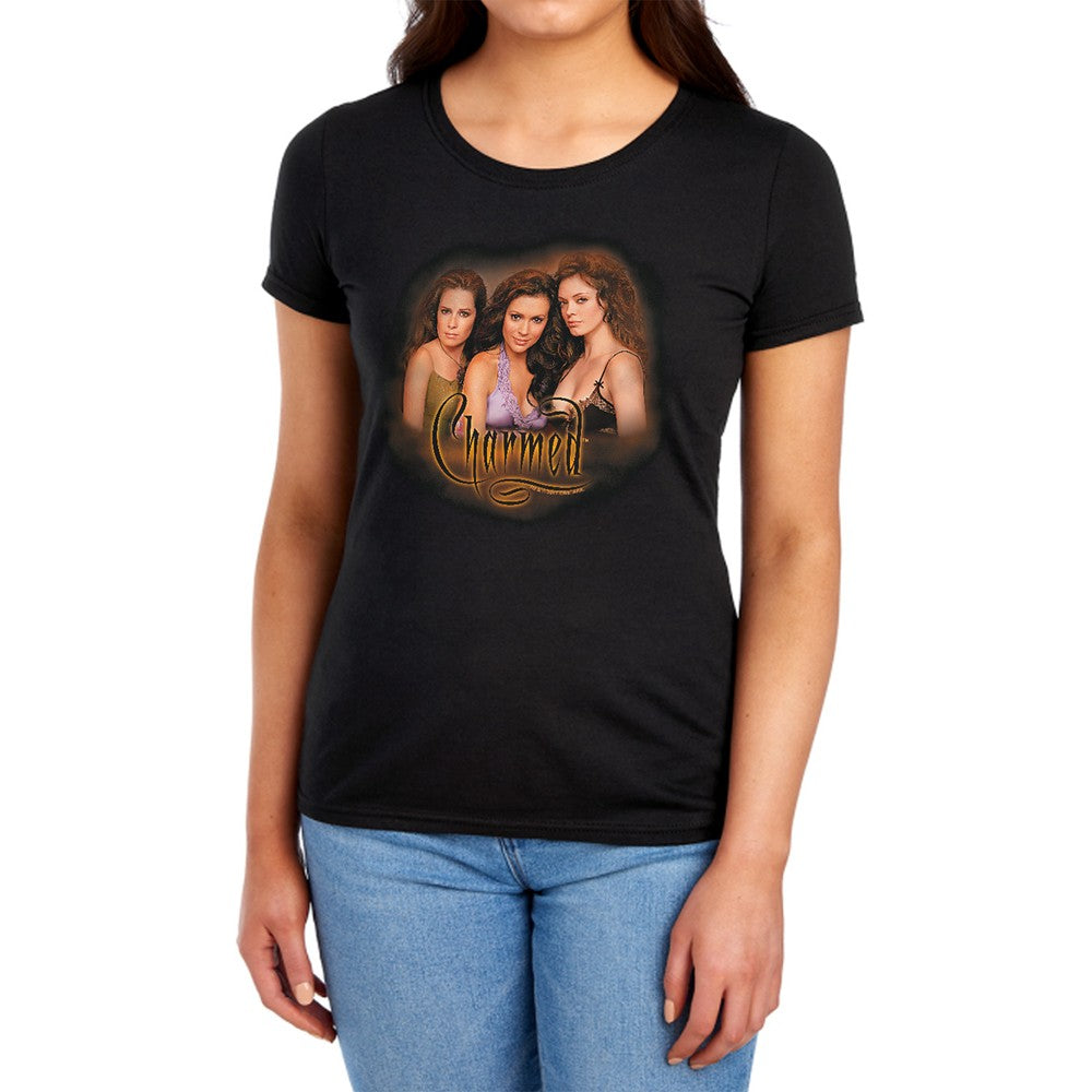 Charmed Smokin Licensed Women's T-Shirt Regular Fit LG