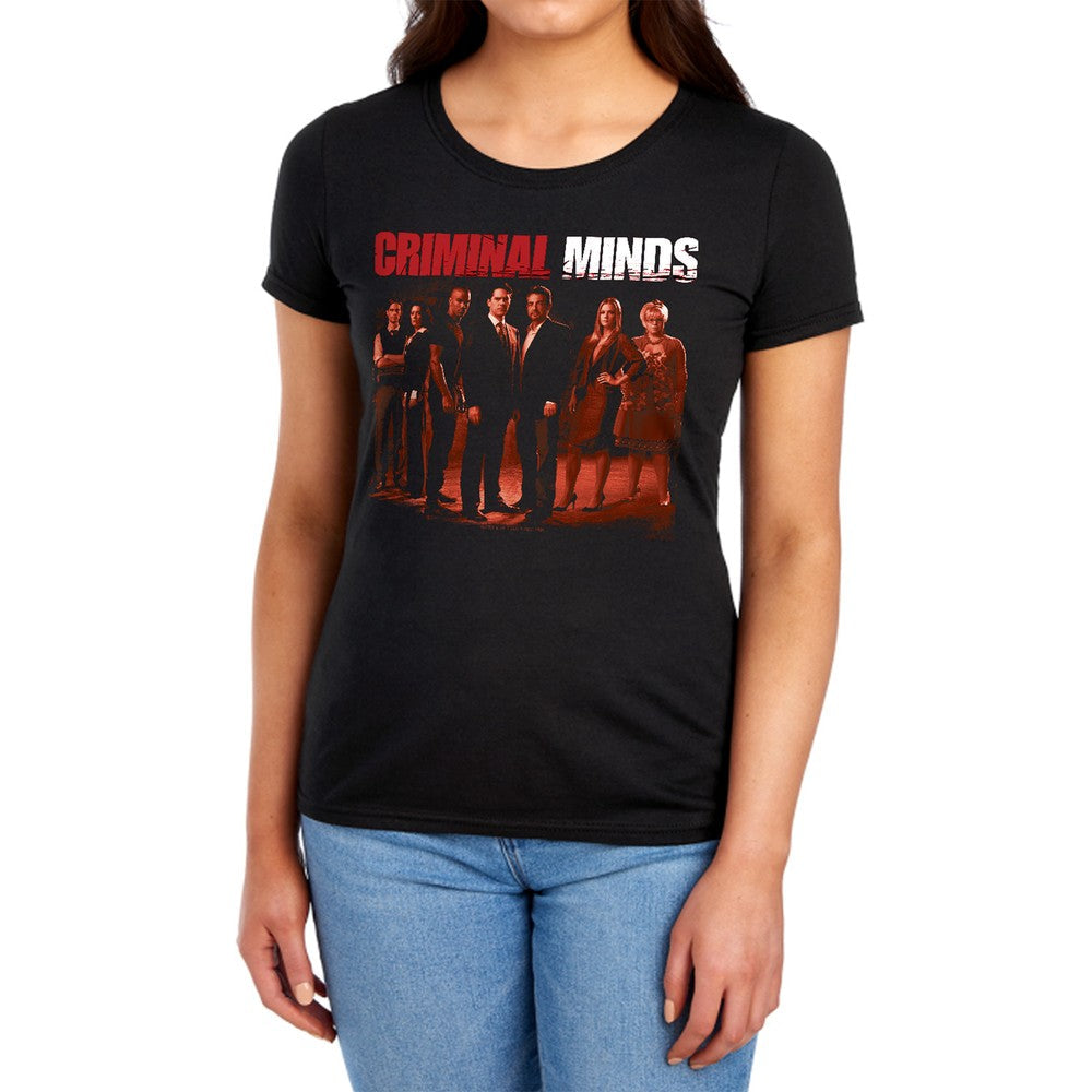 Criminal Minds The Crew Licensed Women's T-Shirt Regular Fit LG