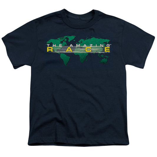 Amazing Race Around The World Licensed Kid's T-Shirt (Ages 4-7) SM-LG
