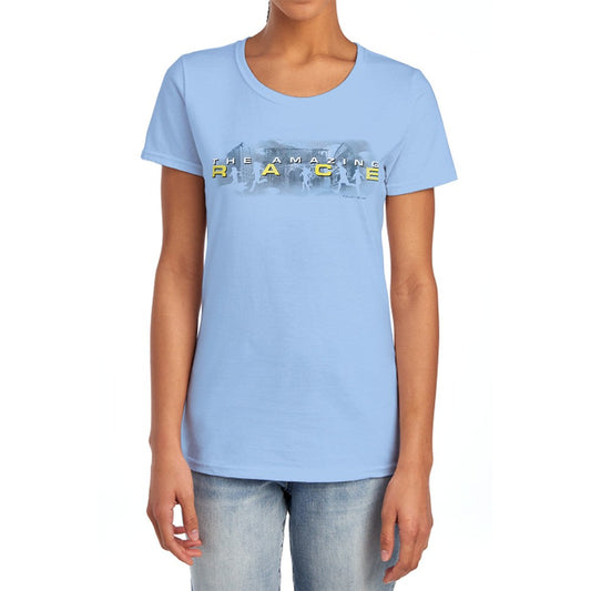 Amazing Race In The Clouds Licensed Women's T-Shirt Regular Fit LG
