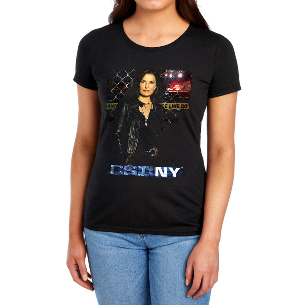 Csi Ny Jo Licensed Women's T-Shirt Regular Fit LG