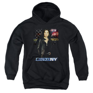 AN OFFCIALLY LICENSED CSI NY JO YOUTH HOODIE BLACK