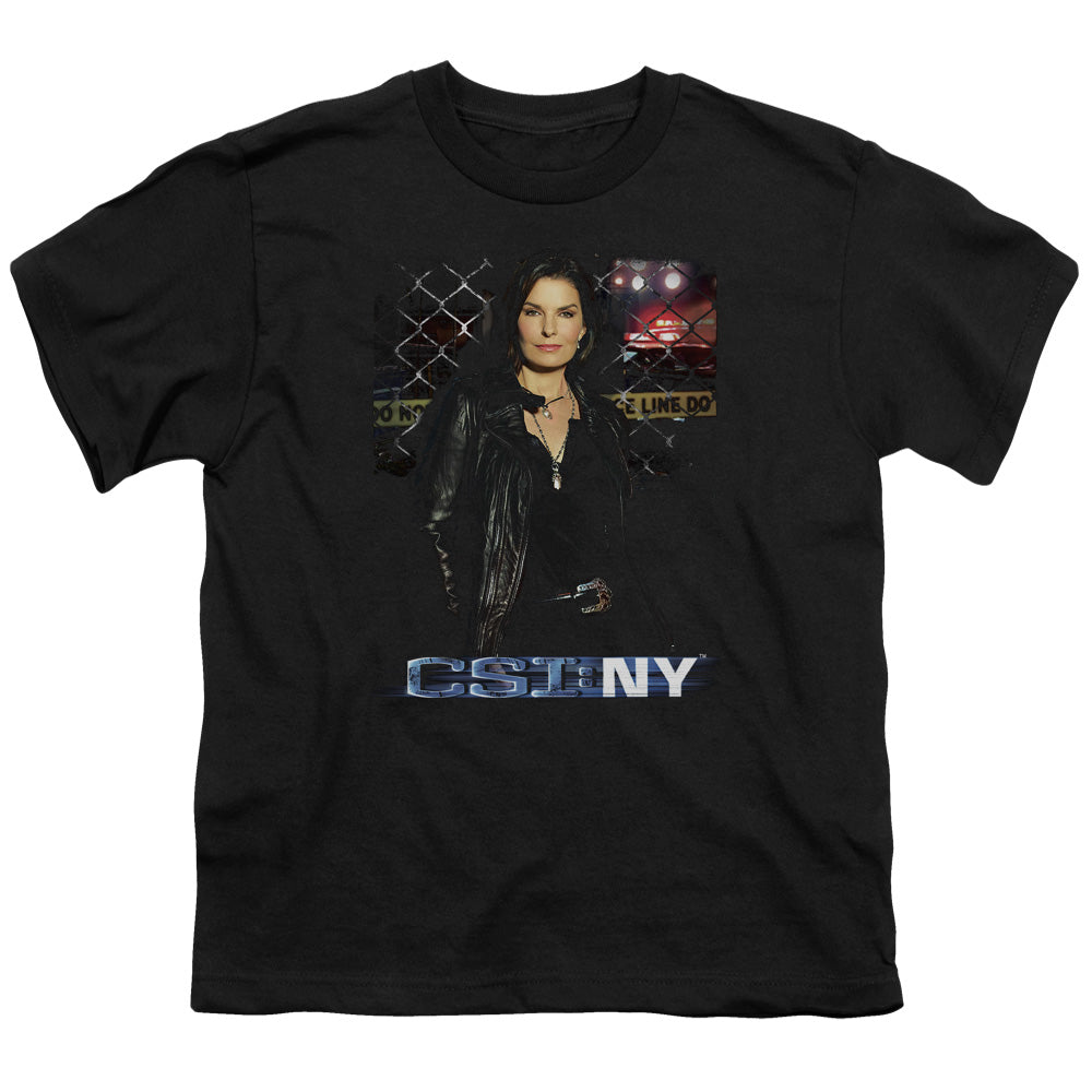 Csi Ny Jo Licensed Kid's T-Shirt (Ages 4-7) SM-LG