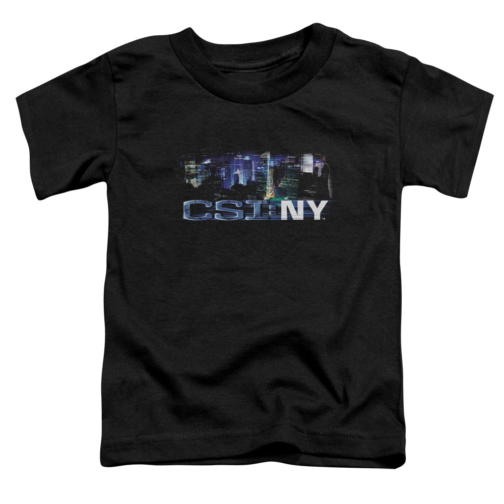 Csi Ny Never Rests Licensed Toddler T-Shirt LG