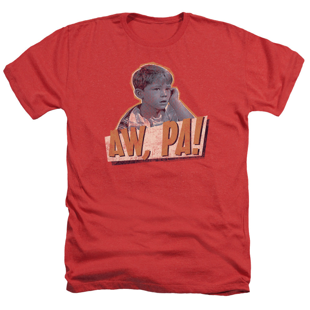 Andy Griffith Aw Pa Licensed Adult Unisex T-Shirt Heather Tee LG