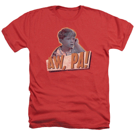 Andy Griffith Aw Pa Licensed Adult Unisex T-Shirt Heather Tee LG