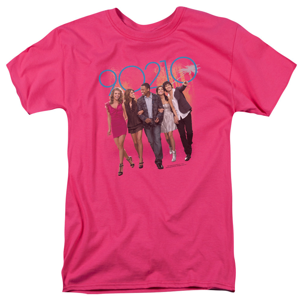 90210 Walk Down The Street Licensed Adult Unisex T-Shirt Regular Fit Tee LG