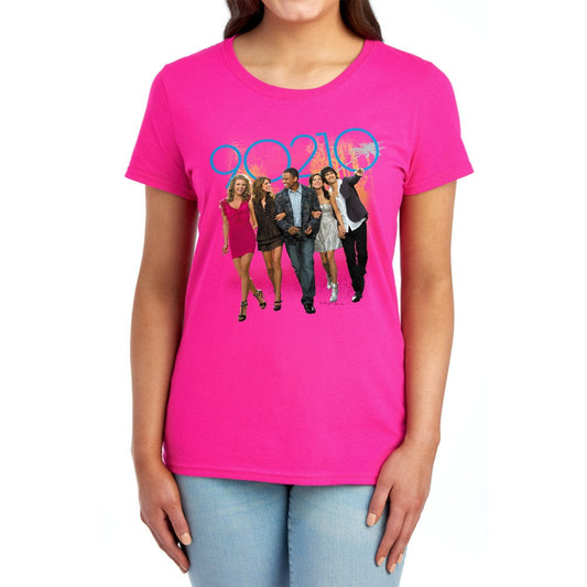 90210 Walk Down The Street Licensed Women's T-Shirt Regular Fit SM-XL