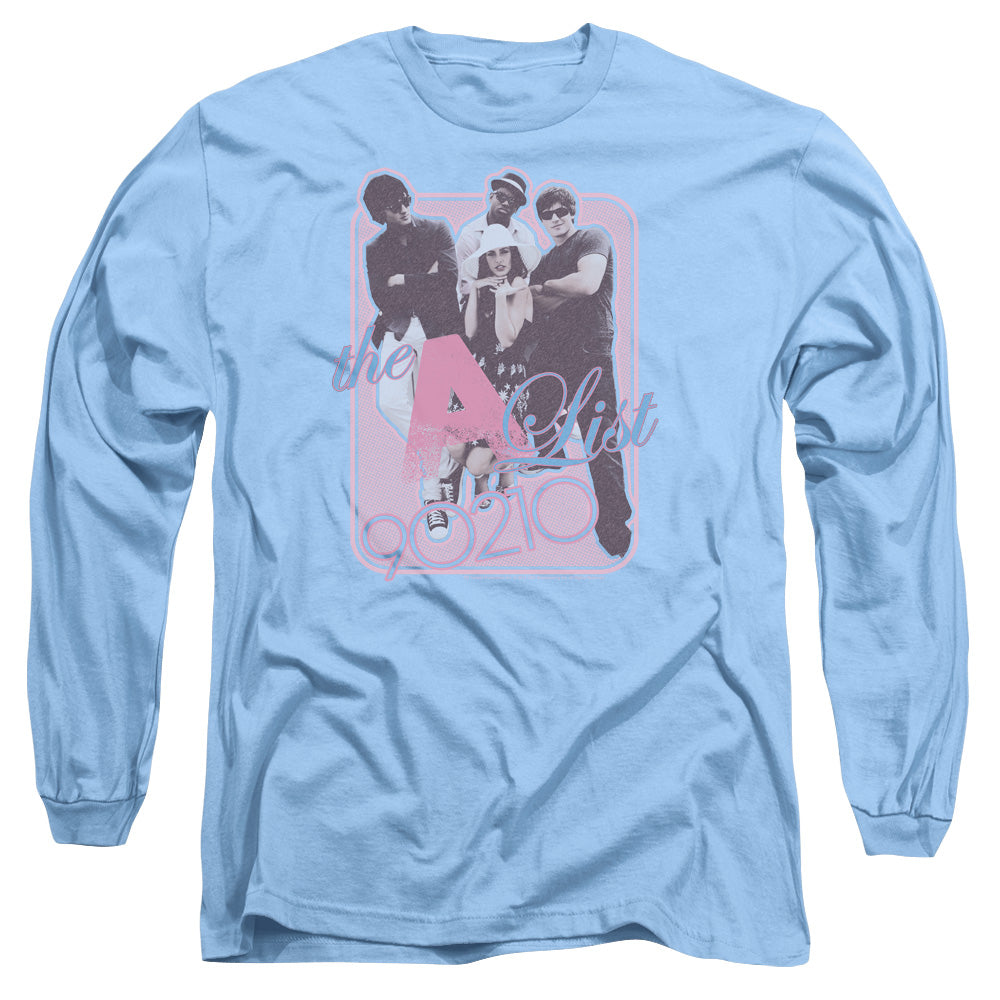 90210 The A List Licensed Adult Unisex Long Sleeve T-Shirt LG