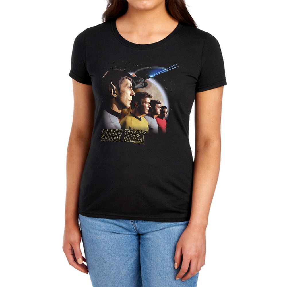 St Original Forward To Adventure Licensed Women's T-Shirt Regular Fit LG