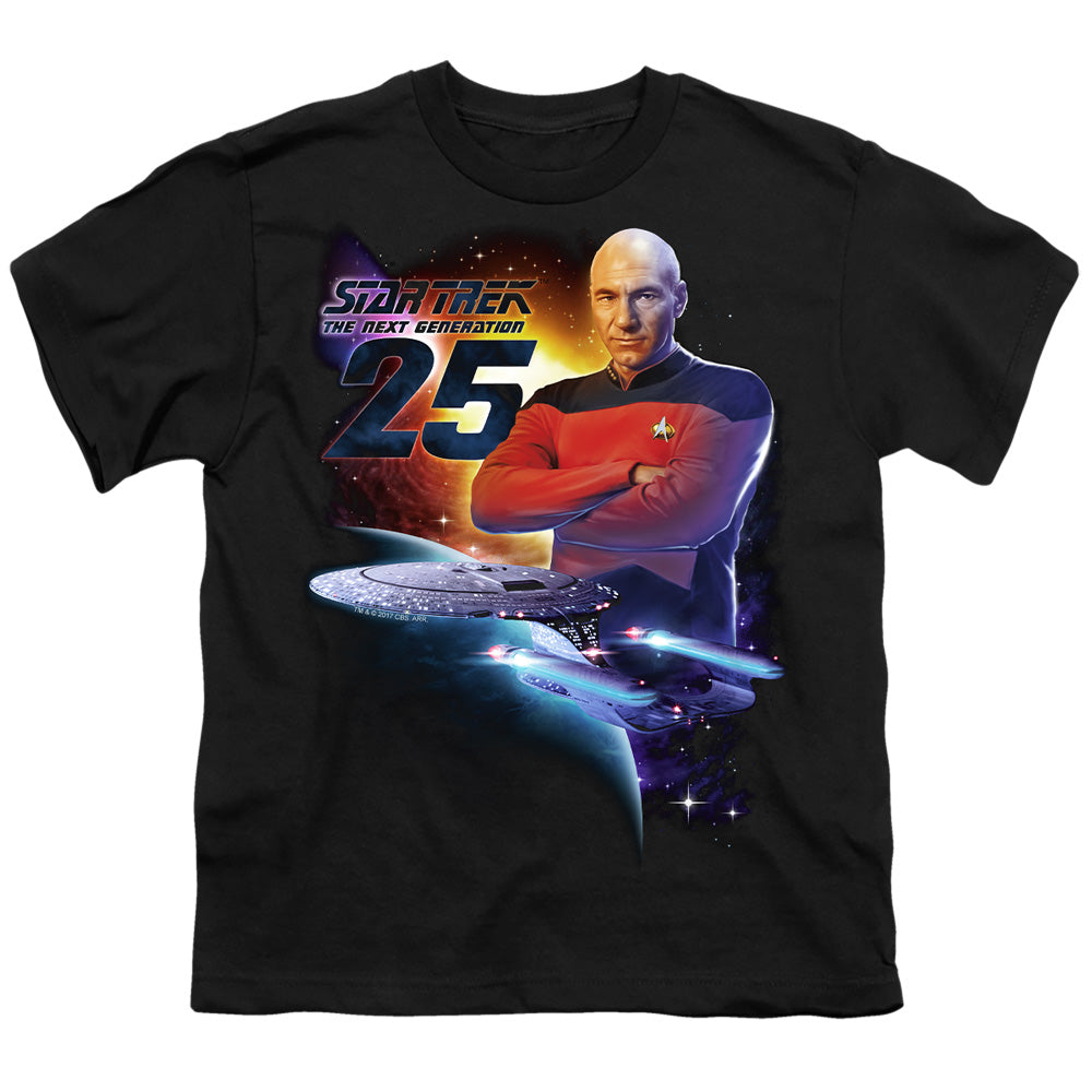 Star Trek Tng 25 Licensed Kid's T-Shirt (Ages 4-7) SM-LG