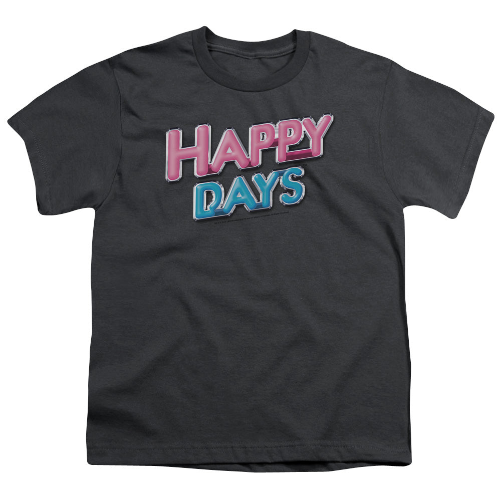 Happy Days Happy Days Logo Licensed Kid's T-Shirt (Ages 4-7) SM-XL