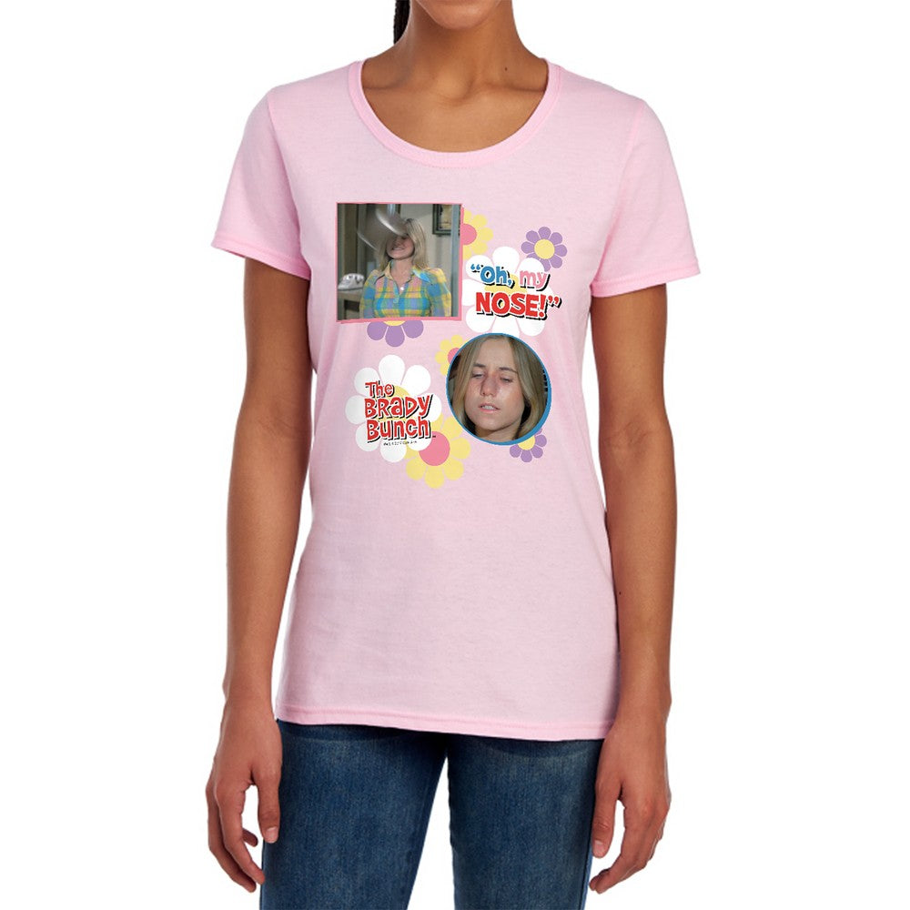 Brady Bunch Oh Licensed Women's T-Shirt Regular Fit MD-XL