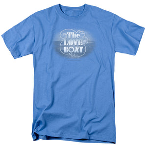 AN OFFCIALLY LICENSED LOVE BOAT THE LOVE BOAT MEN'S REGULAR FIT T-SHIRT CAROLINA BLUE