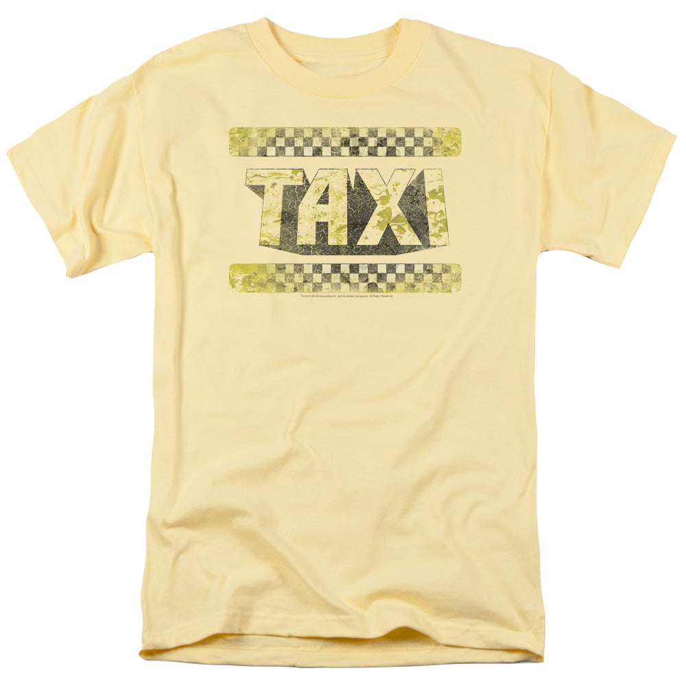 Taxi Run Down Taxi Licensed Adult Unisex T-Shirt Regular Fit Tee SM-3X