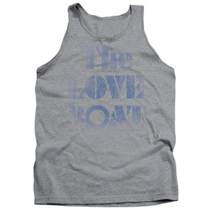 AN OFFCIALLY LICENSED LOVE BOAT DISTRESSED ADULT UNISEX TANK TOP ATHLETIC HEATHER