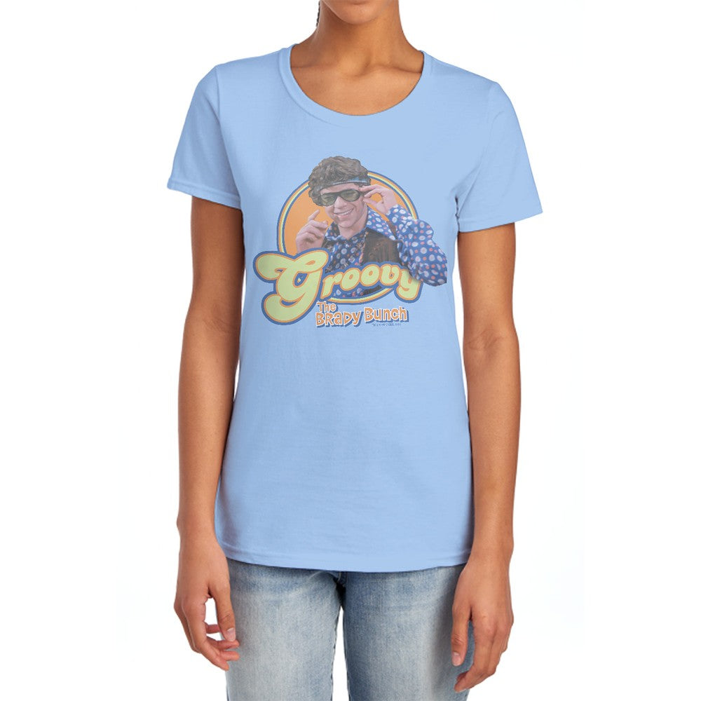 Brady Bunch Groovy Greg Licensed Women's T-Shirt Regular Fit SM-LG