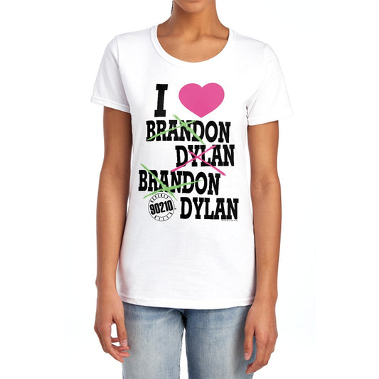 90210 I Heart 90210 Licensed Women's T-Shirt Regular Fit SM-LG