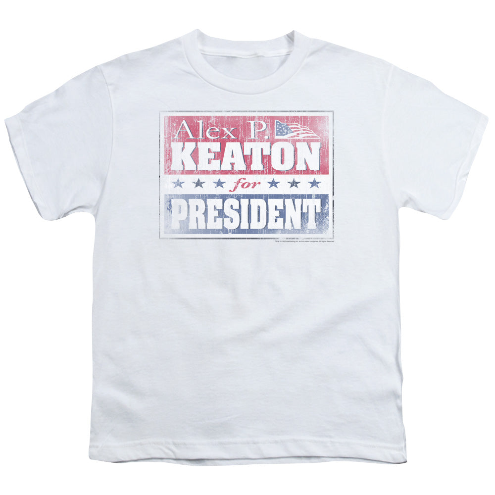 Family Ties Alex For President Licensed Kid's T-Shirt (Ages 4-7) SM-XL