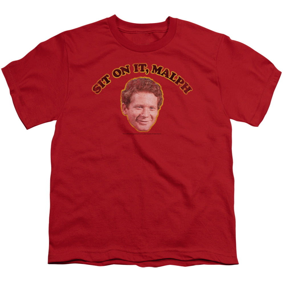 Happy Days Sit On It Malph Licensed Kid's T-Shirt (Ages 4-7) SM-XL