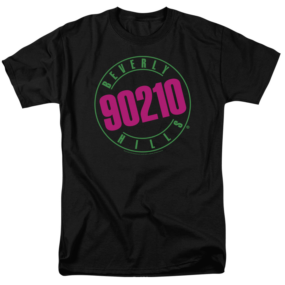 90210 Neon Licensed Adult Unisex T-Shirt Regular Fit Tee SM-3X