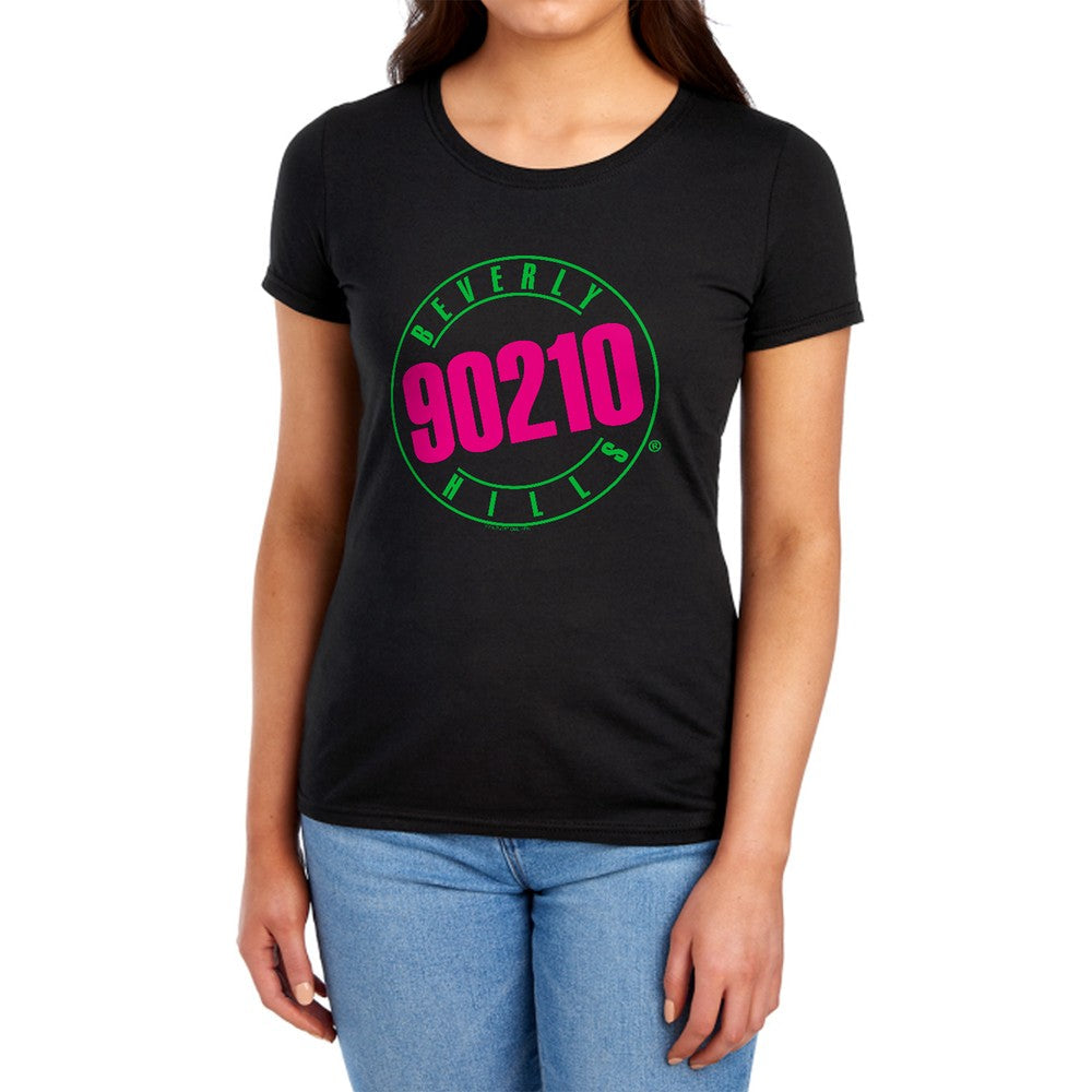 90210 Neon Licensed Women's T-Shirt Regular Fit MD-LG