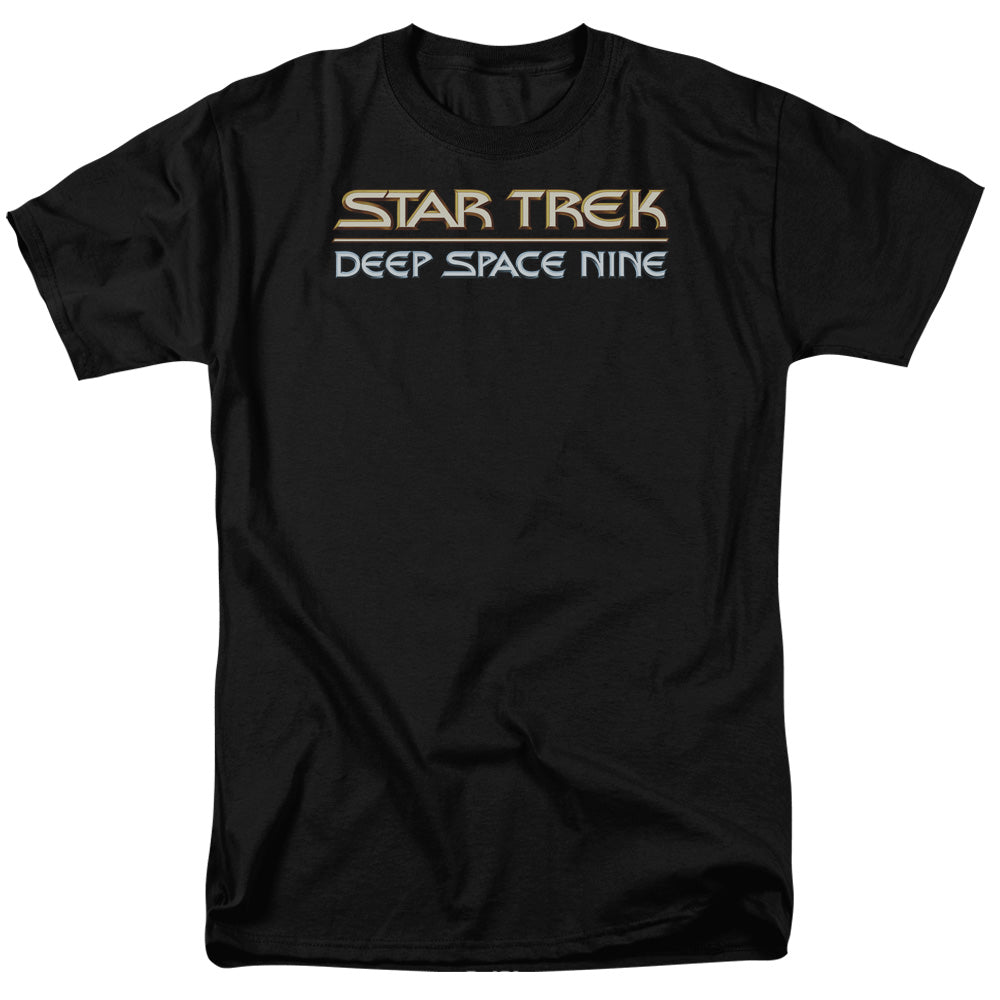 Star Trek Deep Space Nine Logo Licensed Adult Unisex T-Shirt Regular Fit Tee