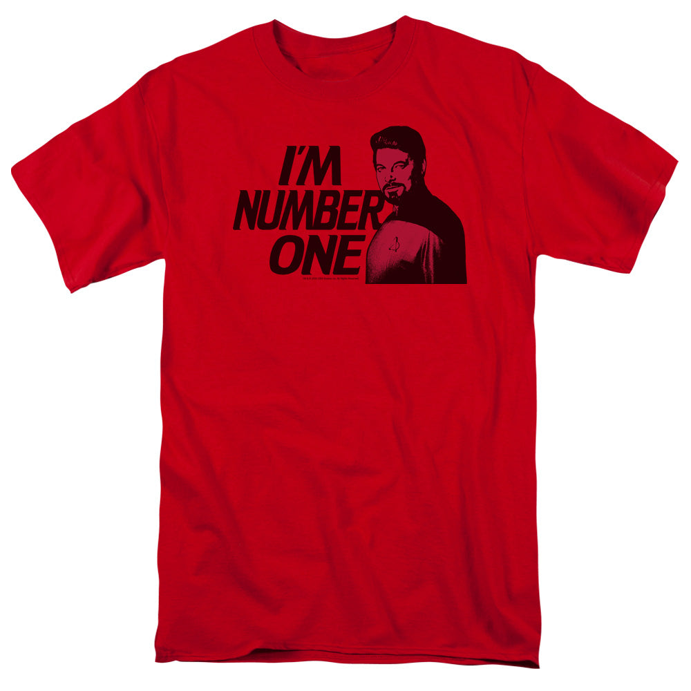 Star Trek Im Number One Licensed Adult Unisex T-Shirt Regular Fit Tee SM-3X