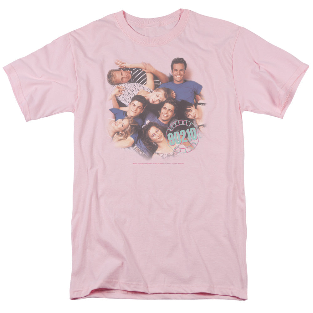 90210 Gang In Logo Licensed Adult Unisex T-Shirt Regular Fit Tee MD-3X