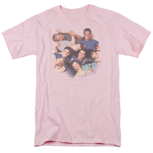 90210 Gang In Logo Licensed Adult Unisex T-Shirt Regular Fit Tee MD-3X