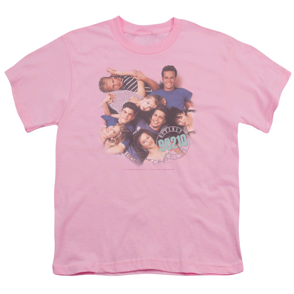90210 Gang In Logo Licensed Kid's T-Shirt (Ages 4-7) SM-XL