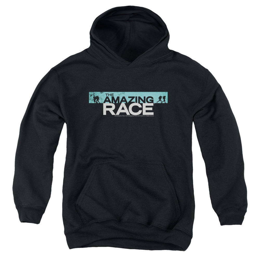 AN OFFCIALLY LICENSED AMAZING RACE BAR LOGO YOUTH HOODIE BLACK