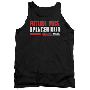 AN OFFCIALLY LICENSED CRIMINAL MINDS FUTURE BRIDE ADULT UNISEX TANK TOP BLACK
