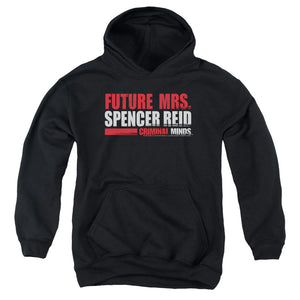 AN OFFCIALLY LICENSED CRIMINAL MINDS FUTURE BRIDE YOUTH HOODIE BLACK