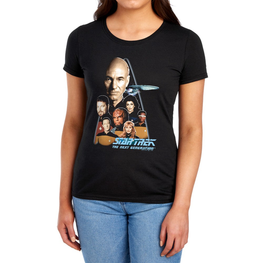 Star Trek The Next Generation Licensed Women's T-Shirt Regular Fit SM-LG