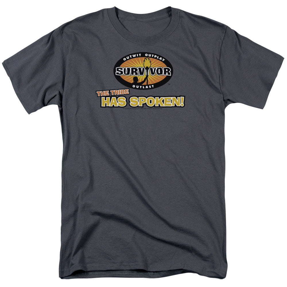 Survivor Tribe Has Spoken Licensed Adult Unisex T-Shirt Regular Fit Tee SM-3X