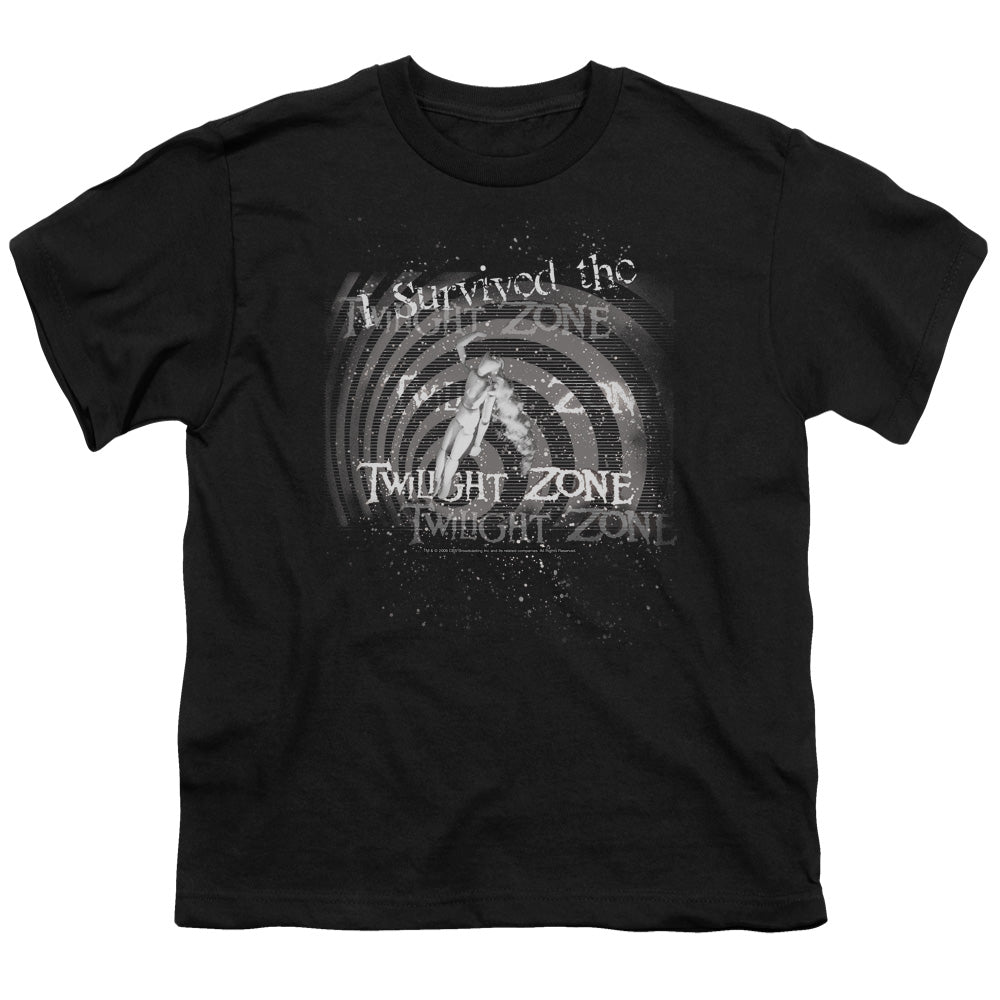 Twilight Zone I Survived Licensed Kid's T-Shirt (Ages 4-7) SM-XL