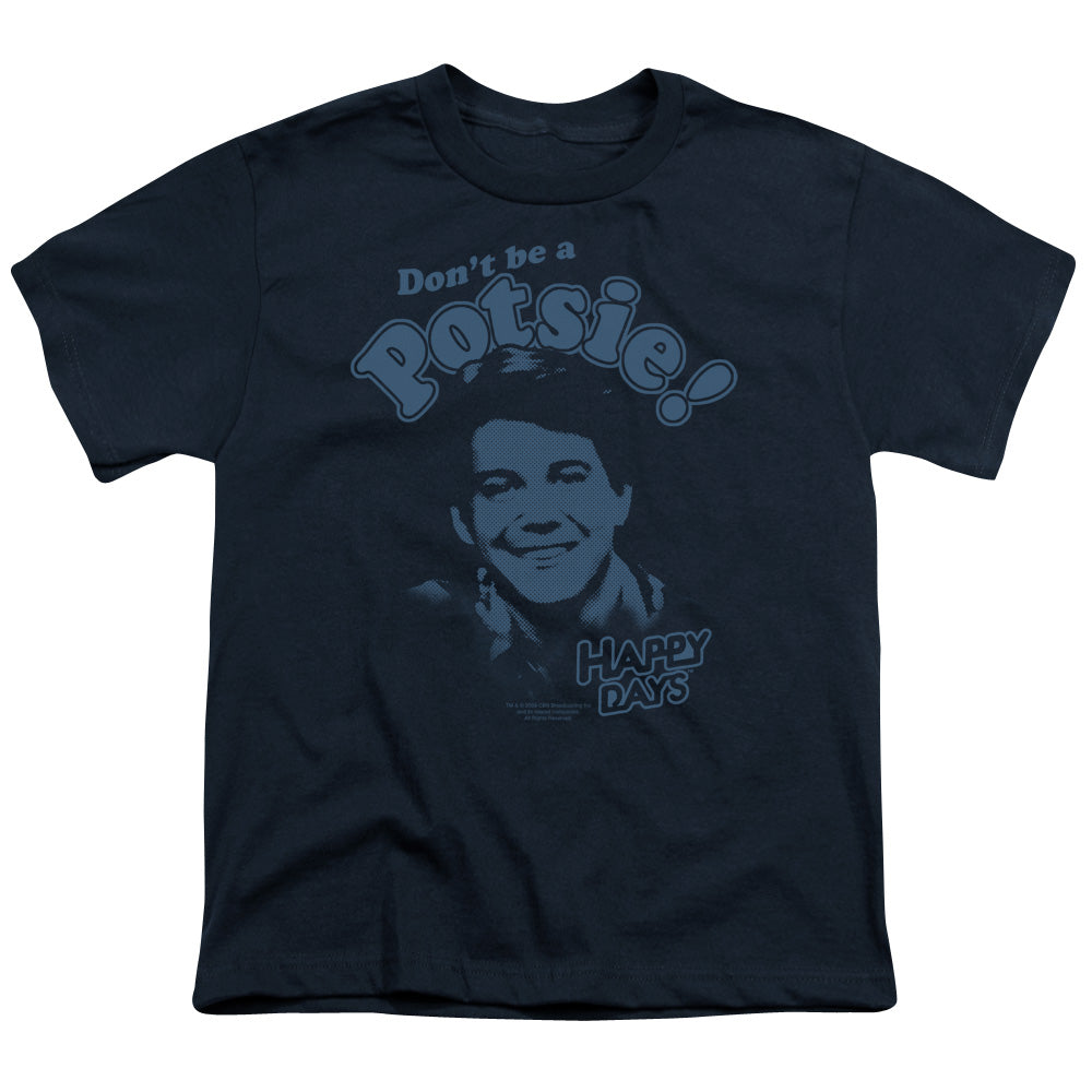 Happy Days Dont Be A Potsy! Licensed Kid's T-Shirt (Ages 4-7) SM-XL