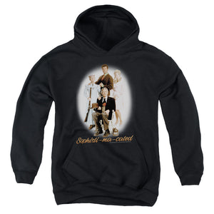 AN OFFCIALLY LICENSED BEVERLY HILLBILLIES SOPHISTIMACATED YOUTH HOODIE BLACK